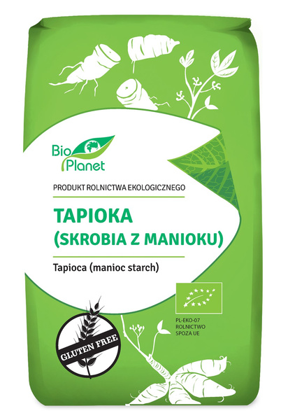 Tapioka (Skrobia z Manioku) 400g - Bio Planet - EKO