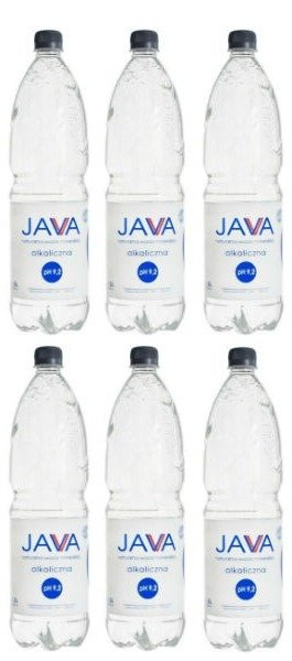 Woda Mineralna Alkaliczna pH 9,2 6x1500ml - Java