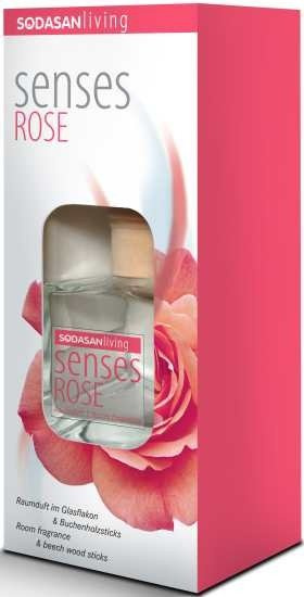 Zapach do Pomieszczeń Róża 200ml - SODASAN SENSES 